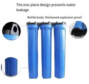 20″ Triple Stage Big Blue Filter System
