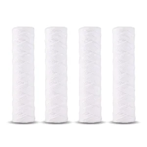 20″ X 2.5″ Universal String Wound Sediment Water Filter Cartridge for Any 20 Inch Water Treatment for Retail