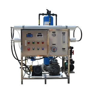 200 250L H Seawater Brackish Water Desalination RO System with Sand Filter CE Certified Drinking Water Treatment Machine