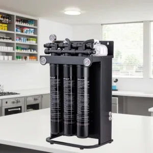 2000 GPD 5 LPM Tankless Commercial Reverse Osmosis Water Filter System for Household, Ice Maker, and Coffee Shop Use