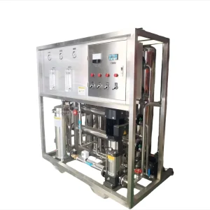 2000 LPH Automatic Drinking Water Purification RO System Water Treatment Machine