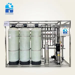 2000 LPH Multimedia Filters and Reverse Osmosis Water Treatment Plant for School Hospital Hotel Drinking Water