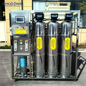 2000 LPH RO Desalination System with Stainless Steel Structure and 4040 RO Membrane for Drinking Water
