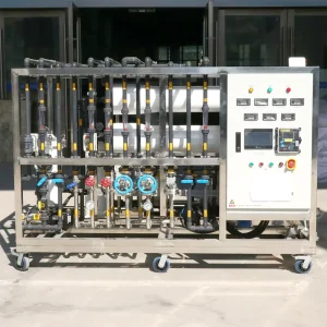 2000 LPH RO EDI FRP Ultra Pure Water Treatment System for Industrial Use