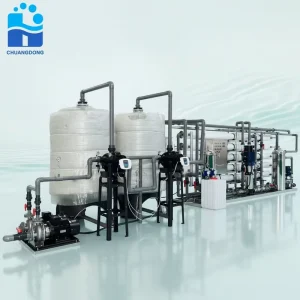 20000 LPH Water Treatment Equipment with RO System for Municipal Tap Water and Well Water