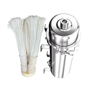 2000L 304 Stainless Steel Pipe Machine PVDF Ultrafiltration Filter Membrane for Whole House Filtration Manual Power