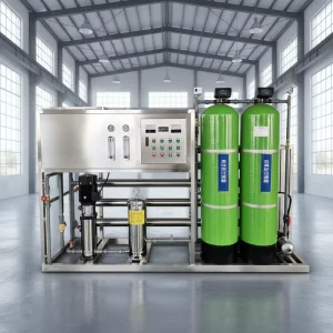2000L/H RO Water Treatment Machine Compact Reverse Osmosis Treatment System Cattle Farm Animals Water Purification Plant