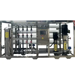 2000L/h RO Drinking Water Purification System 220V Osmosis Inversa Water Treatment Machine with Pump and PLC for Filtration