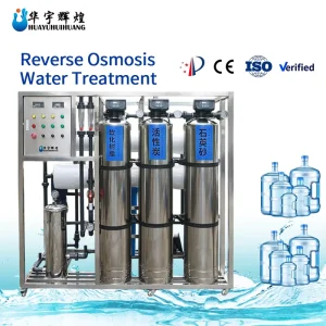 2000LPH Commercial Reverse Osmosis System with CIP Cleaning for Well and Drinking Water Treatment