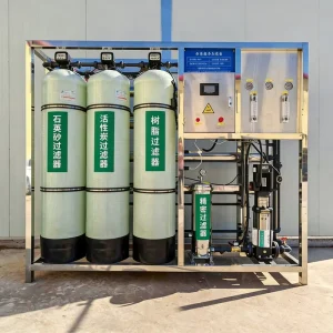 2000LPH Food Grade Reverse Osmosis Equipment 2 Stage Pre-Filtration for Juice Beverage and Soft Drinks Manufacturing