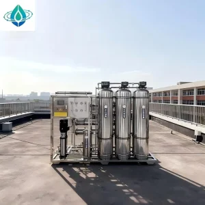 2000LPH Industrial Reverse Osmosis Water Treatment Plant with PLC and Pump