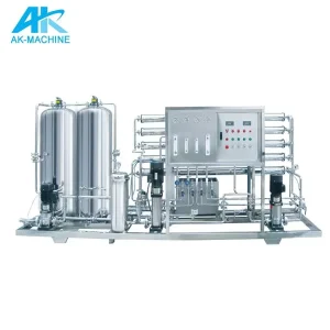 2000LPH RO Water Treatment Equipment Stainless Steel Reverse Osmosis System for Juice Plant