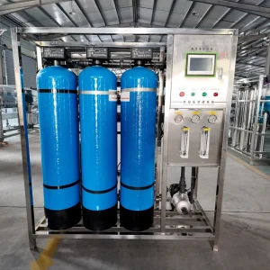 2000LPH RO Water Treatment System Cosmetic Production Water Purifier Deionized Water Machine for Lotion Cream Making