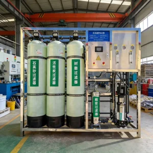 2000LPH Reverse Osmosis Plant 2 Stage Pre-Filtration for Surface Treatment Anti-Scale Water Supply