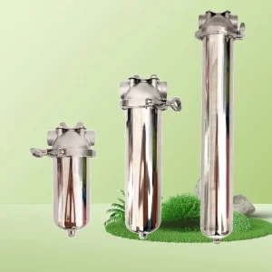 200°C High-Temperature SUS304 Filter Housing for Laboratory Use, 20 x 4.5 Inch Water Prefilter