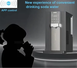 200GPD Electric Sparkling Water Dispenser with RO Filter and WiFi for Hotel RV Household and Outdoor Use Hot and Cold