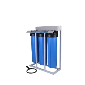 20inch 3 Stage Plastic Jumbo Big Blue Cartridge Filters Housing For Water Treatment RO System