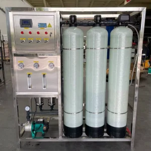 20t HR RO Water Treatment Plant Reverse Osmosis System PLC Components 220V 1 Year Warranty for Purified Drinking Water Filtering