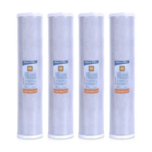 20×4.5 Inch CTO Activated Carbon Block Water Filter Cartridge for Big Blue Water Filter