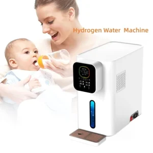 2100ml min Medical Grade Hydrogen Inhaler Adjustable Flow Rate Hydrogen Breathing Generator H2 O2 Inhaler Machine for Wellness
