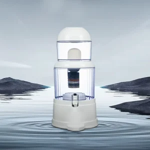 21L Drinking Water Pot Gravity System with Multilayer Mineral Water Filters