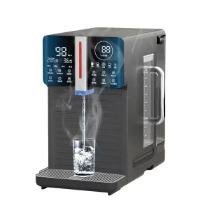 2200W Countertop Hot Alkaline Strontium Mineral Water Dispenser 200G RO Water Purifier for Home Hotel Commercial Use