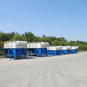 220V 380V Carbon Steel Lab Water Treatment Machine 500L Air Flotation Precipitation Filtering Machine