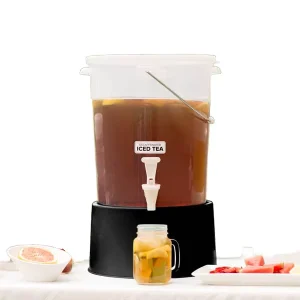 22L 11L Plastic PP PC Clear Juice Drink Storage Beverage Dispenser for Hotel Bars Portable Cold