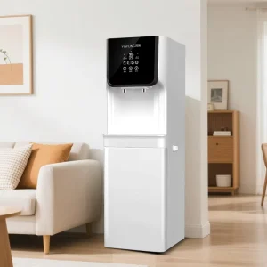 24-Hour Automatic Electric Tankless Reverse Osmosis Water Purifier with Self-Cleaning, Hot and Cold Water