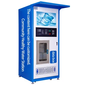 24-Hour Automatic Reverse Osmosis Vending Machine Pump 125 L/Hour Community RO Water Purification System Factory Direct