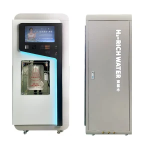 24 hour Community Automatic Hydrogen Water Vending Machine Pump Enhances Immunity Filters Reverse Osmosis 125L Hour 1 Year