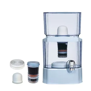 24L Gravity Water Filtration Mineral Water Purifier and Dispenser