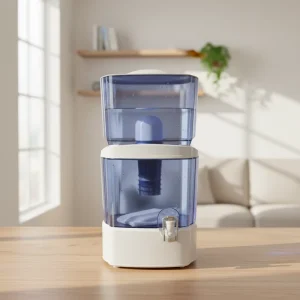 24L Mineral Water Purifier for Home Use with Multi Stage Filtration Large Capacity Storage Tank Tap Clean Drinking