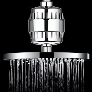 25 Layer Activated Carbon Shower Filter Bath Set Plastic Material Shower Faucet Water Purifier for Household Use