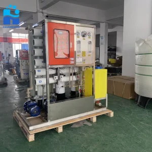 25 T/D Protein-Resistant RO Unit for Mariculture and Offshore Fish Farming