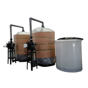 25 m³/Hour Industrial Boiler and Well Water Softener System for Hardness and Ca2+ Removal