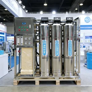 250, 500, 1000 Liters per Hour RO 4040 Water Treatment System with Pump