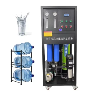 250-500 LPH Industrial Commercial Reverse Osmosis Water Purification System RO Water Purifier Treatment Machine Filter Plant