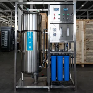 250 500 Liter Per Hour Stainless Steel RO System Reverse Osmosis Water Treatment Plant Engine Bearing for Pure Water Filtration