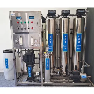 250 500LPH Reverse Osmosis Water Filter System With Sand Media Carbon Stainless Steel For Water Softening Treatment For Farms