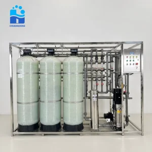 250 L-2000 L Per Hour FPR Reverse Osmosis Water Filter System for Pure Water Production
