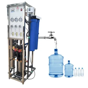 250 LPH Stainless Steel Reverse Osmosis Water Treatment Machine with Automatic Control