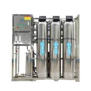 2500 L Stainless Steel 5-Stage Reverse Osmosis Water Purification System with Pump
