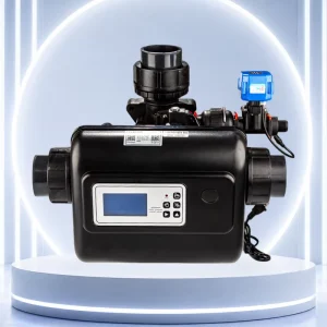 25000L Hour 0.15 0.6MPa Side Mounted LCD PPO Water Softener for Home Villa Apartment
