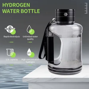 2500ppb Titanium SPE PEM Portable Hydrogen-Rich Water Generator Bottle