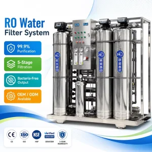 250L 500L 1000L 2000L 3000LPH Industrial Water Treatment Machine Plant Water Purification Reverse Osmosis System