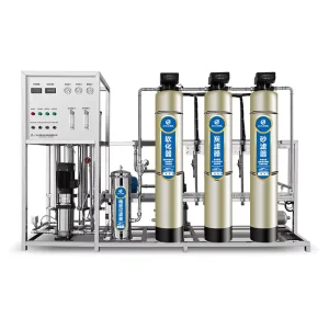 250L/H Commercial Reverse Osmosis Water Filter System with Pump and FRP Tank 4040 Model