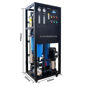 250L H RO Water Filter System Purifier Machine for Water Purification and Filtration
