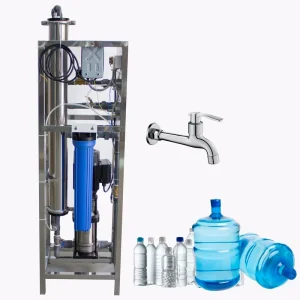 250L/H Reverse Osmosis Water Purification Filter System for Residential, Home, and Restaurant Use