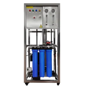 250LPH 10000LPH Reverse Osmosis RO Water Treatment Machine 220V Membrane Pump PLC PP Material Quality Filter Housing Core